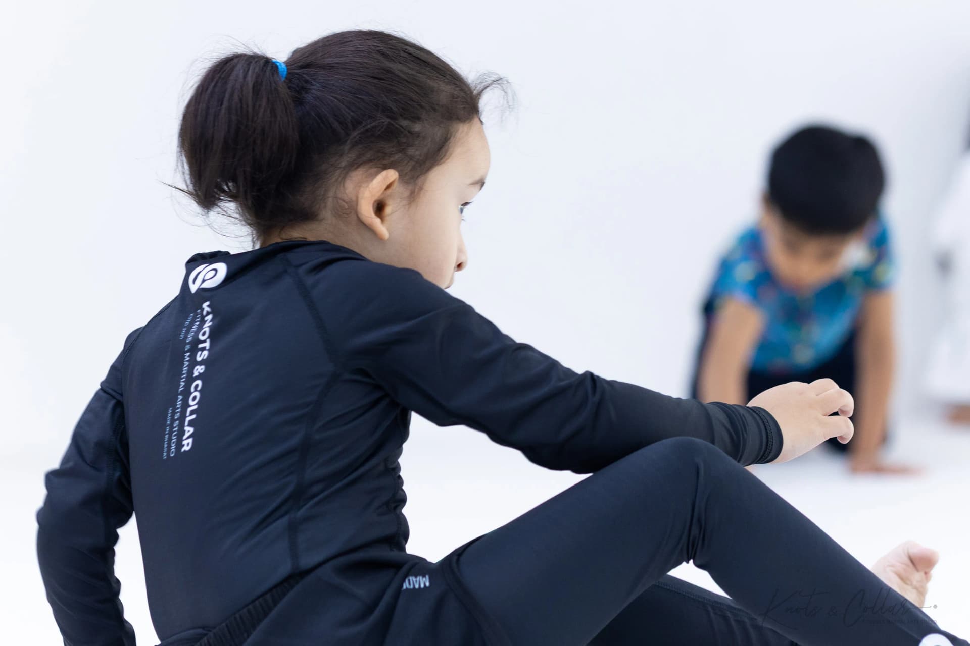 Kids jiu-jitsu class at Knots and Collar Defence Colony New Delhi