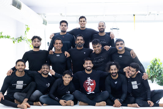 Knots and Collar BJJ training community no-gi class Defence Colony New Delhi how to improve at BJJ faster
