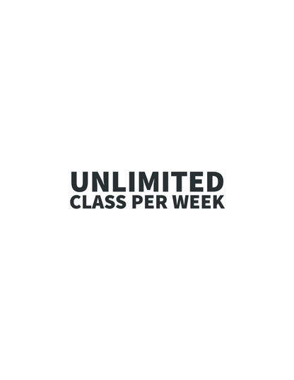 UNLIMITED CLASSES PER WEEK MEMBERSHIP