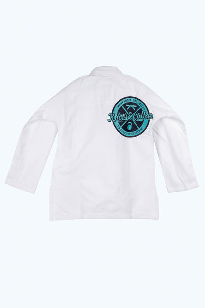 Knots & Collar - BJJ Gi (White)