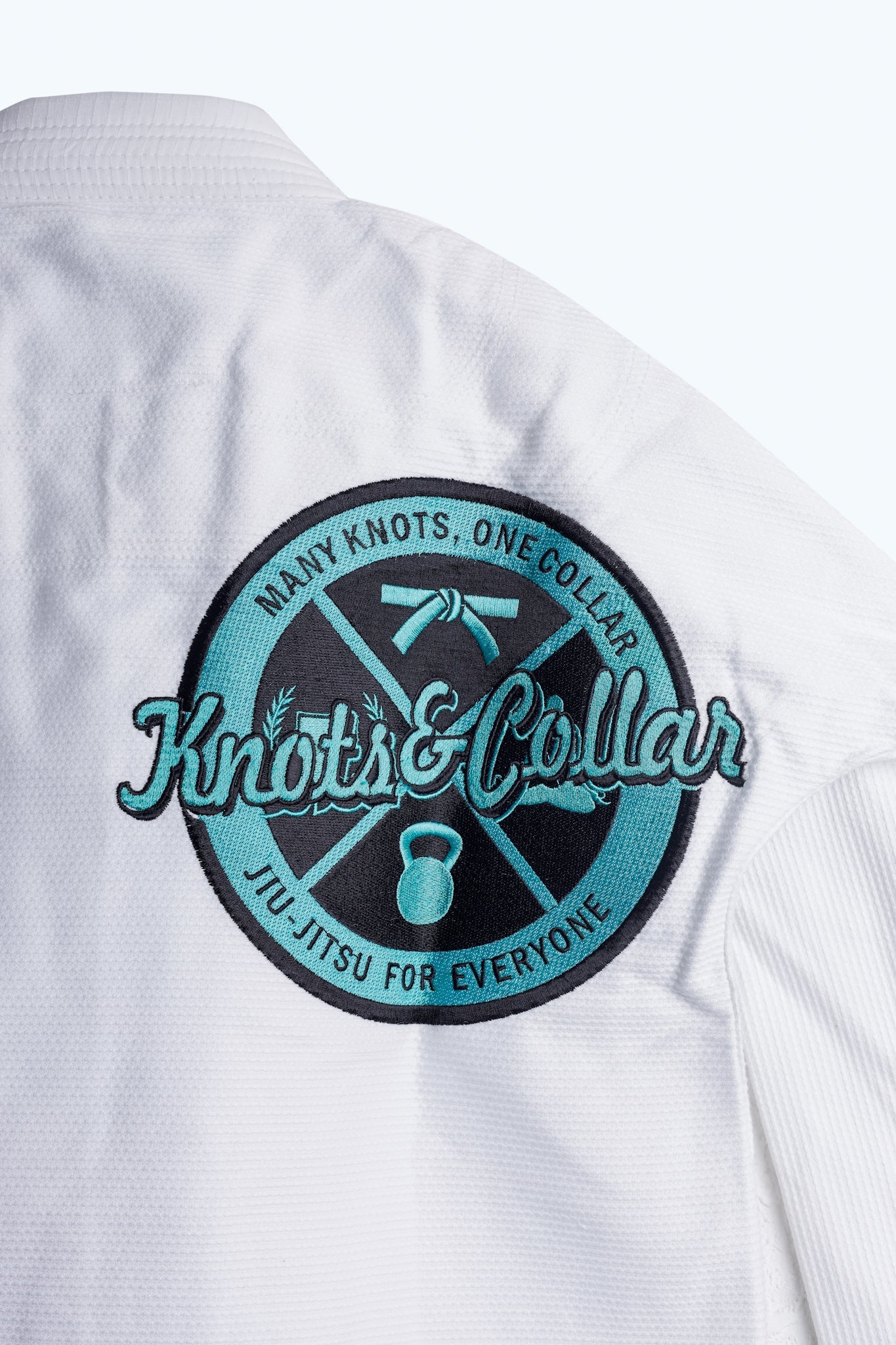 Knots & Collar - BJJ Gi (White)