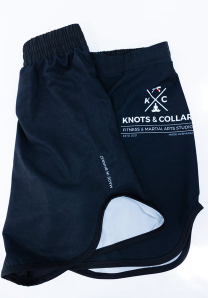 Knots & Collar - Ready to Go BJJ/MMA Shorts (Deep Cut)