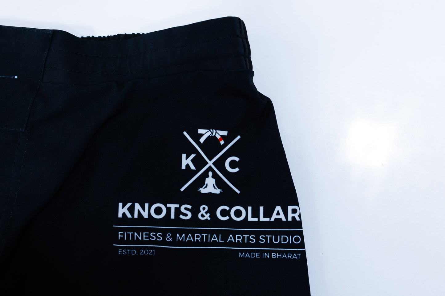 Knots & Collar - Ready to Go BJJ/MMA Shorts (Deep Cut)