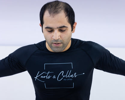 BJJ athlete at Knots & Collar, trained through jiu-jitsu-based fitness conditioning