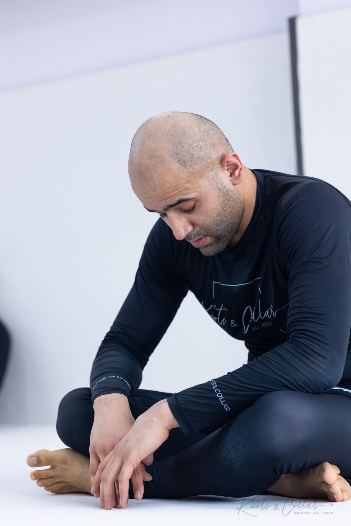 Adult BJJ practitioner over 30 at Knots and Collar Defence Colony New Delhi
