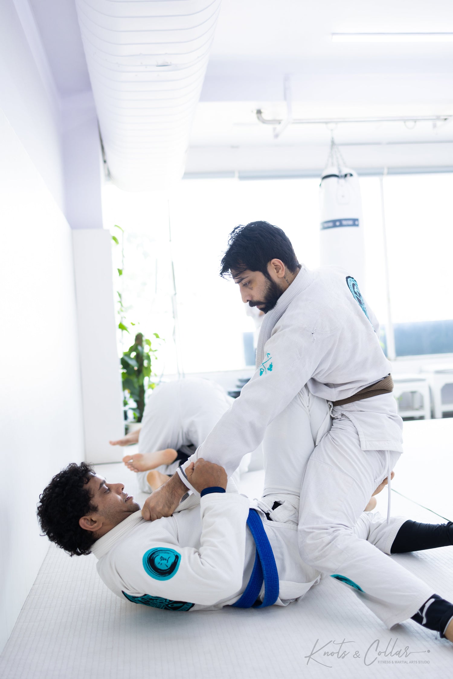 Private BJJ lesson at Knots & Collar New Delhi studio