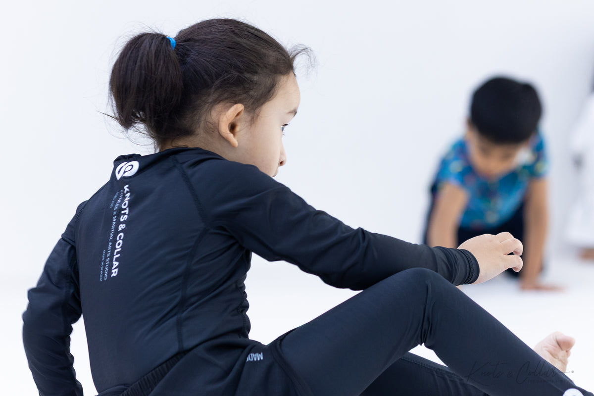 Kids jiu-jitsu class at Knots and Collar Defence Colony New Delhi